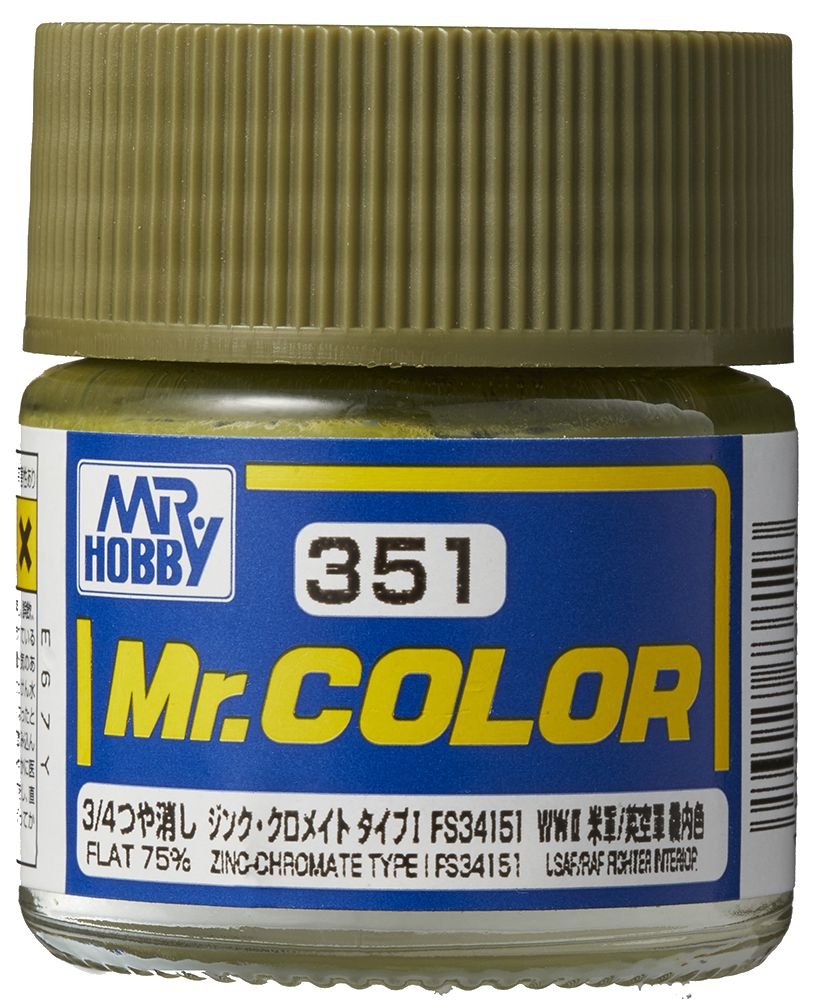 Gunze Sangyo C351 Mr Color Zinc-Chromate 