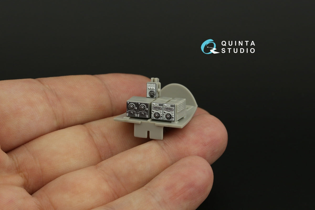 Quinta Studio QD32200 P-38L-5-LO Lightning 3D-Printed &amp;amp; coloured Interior on decal paper (Trumpeter/Hobbycraft) 1/32 – imagen 7
