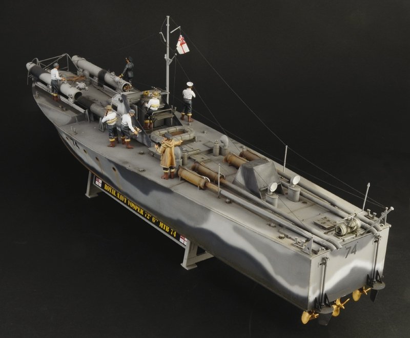 Italeri 5624 Vosper 74 Torpilleur avec équipage (7 FIGURINES ET ACCESSOIRES INCLUS) 1/35 – image 5