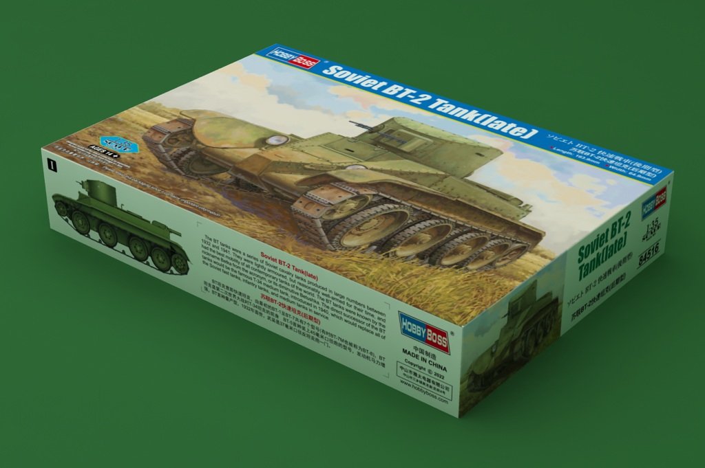 Hobby Boss 84516 Soviet BT-2 Tank(late) 1/35 – image 2