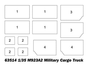 I Love Kit 63514 M923A2 Military Cargo Truck 1/35 – immagine 12
