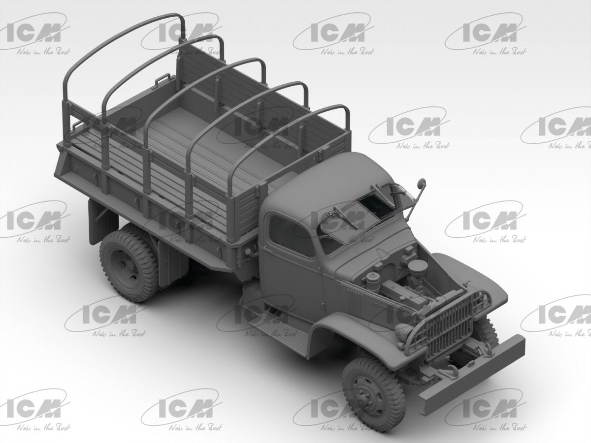 ICM 35593 G7107 WWII Army Truck 1/35 – zdjęcie 6