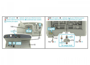 Quinta Studio QD48294 Opel Blitz family 3D-Printed &amp;amp; coloured Interior on decal paper (Tamiya/Italeri) 1/48 – imagen 2