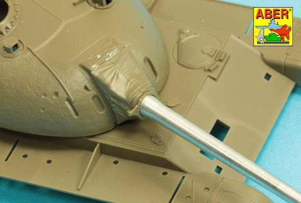 Canon Aber 48L-41 de 100 mm pour char russe D-10T T-55, compatible avec la maquette Tamiya : 32571 ; échelle 1/48 – image 8