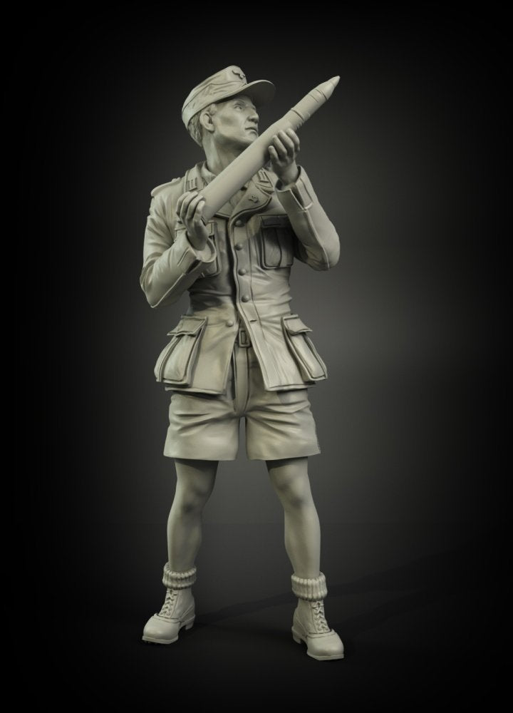 Panzer Art FI35-096 DAK tanker chargeant des munitions n° 1 1/35