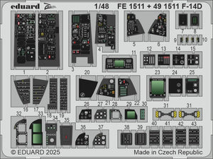 Eduard FE1511 F-14D GREAT WALL HOBBY 1/48
