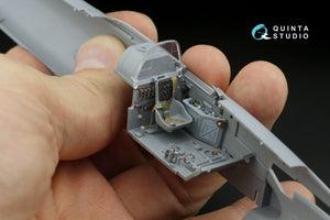 Quinta Studio QD48236 IL-2 1943 (two-seat) 3D-Printed &amp;amp; coloured Interior on decal paper (for Zvezda kit) 1/48 – immagine 7