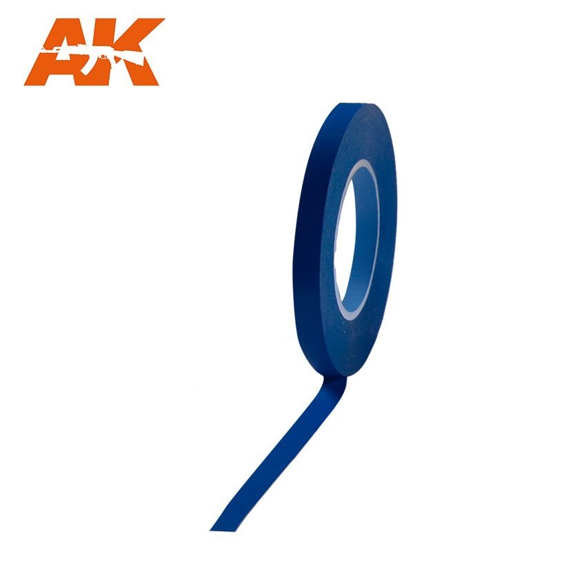 AK Interactive AK9184 MASKING TAPE FOR CURVES 6MM – immagine 2