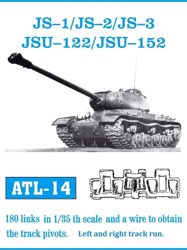 Modèle Friul ATL-014 JS-1/JS-2/JS-3 JSU-122/JSU-152 1/35