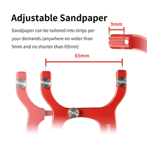DSPIAE AT-CSS Cylindrical Surface Sander / Uchwyt na papier ścierny – Bild 2