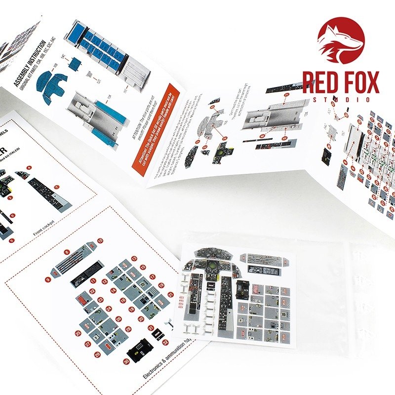 Red Fox Studio QS-32117 F-104A Starfighter (for Italeri kit) 1/32 – Bild 3