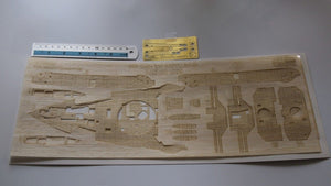 Wood Hunter W20002 IJN MIKASA terrasse en bois (pour TRUMPETER 620004) 1/200 – image 2