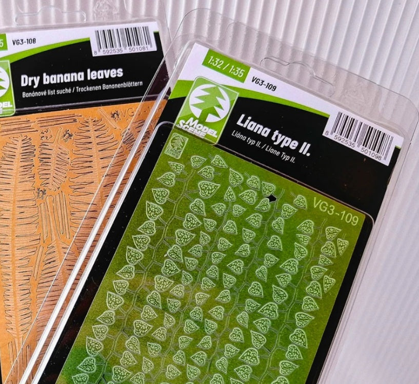 Model Scene VG3-108 Dry Banana Leaves 1/32 / 1/35 – Bild 2