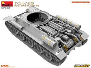 MiniArt 37065 T-34/85 MOD. 1945. PLANT 112. INTERIOR KIT 1/35 – zdjęcie 8
