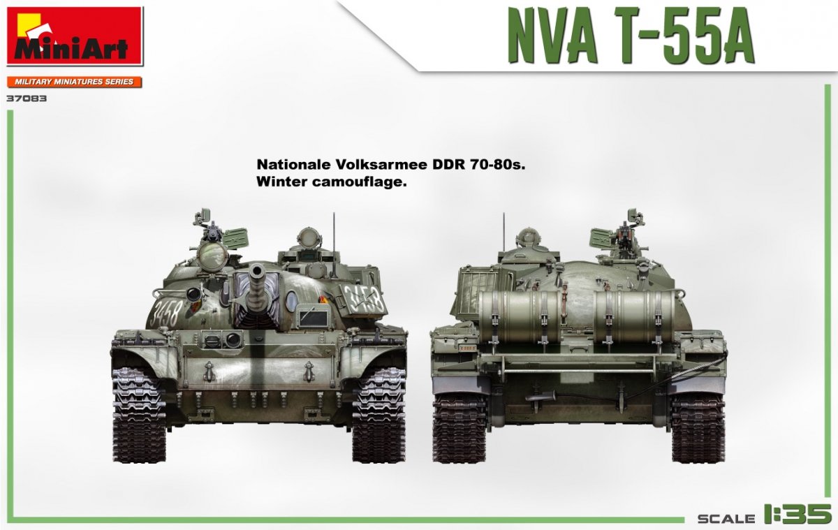 MiniArt 37083 NVA T-55A 1/35 – imagen 9