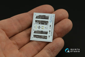 Quinta Studio QDS+48347 FA-18D late 3D-Printed coloured Interior on decal paper (Hasegawa) (with 3D-printed resin parts) (Small version) 1/48 – Bild 5