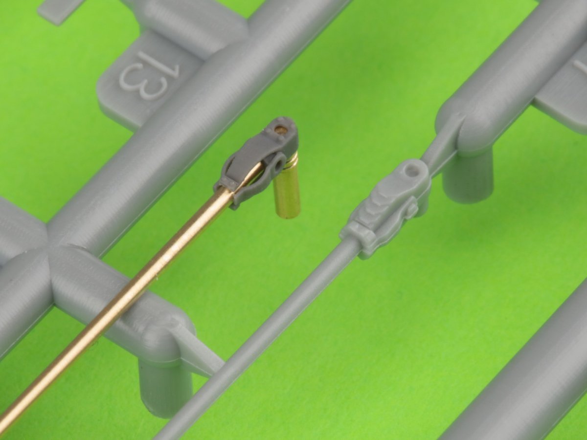 Master GM-35-042 German WWII folding 2m rod antenna (for early PzKpfw II-IV) (1pcs) 1/35 – Bild 4