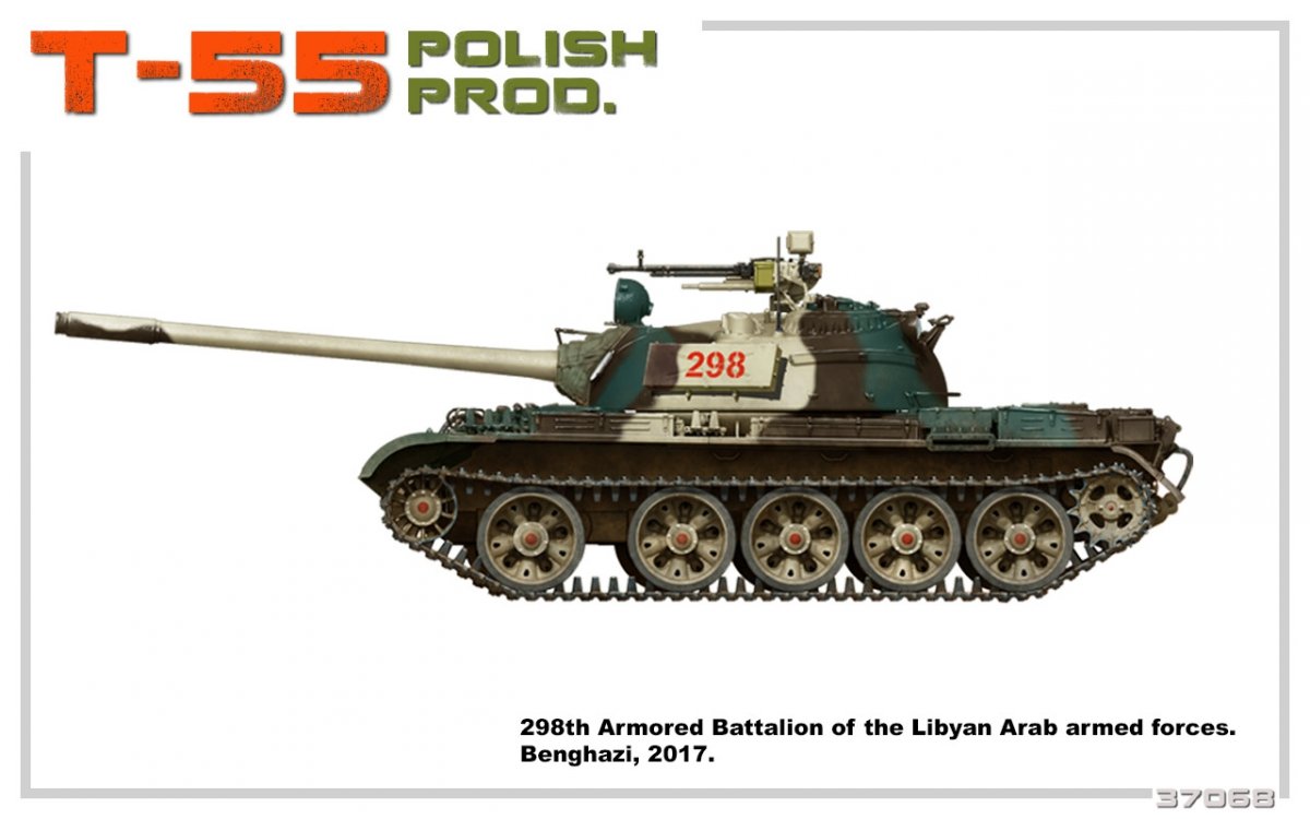 MiniArt 37068 T-55 POLISH PRODUCTION 1/35 – Bild 7