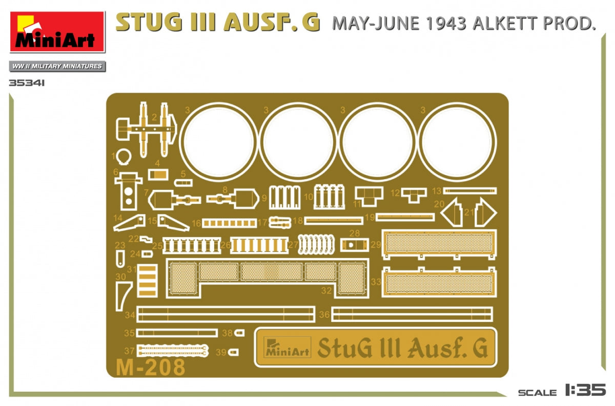 MiniArt 35341 STUG III AUSF. G MAY-JUNE 1943 ALKETT PROD. 1/35 – Bild 2