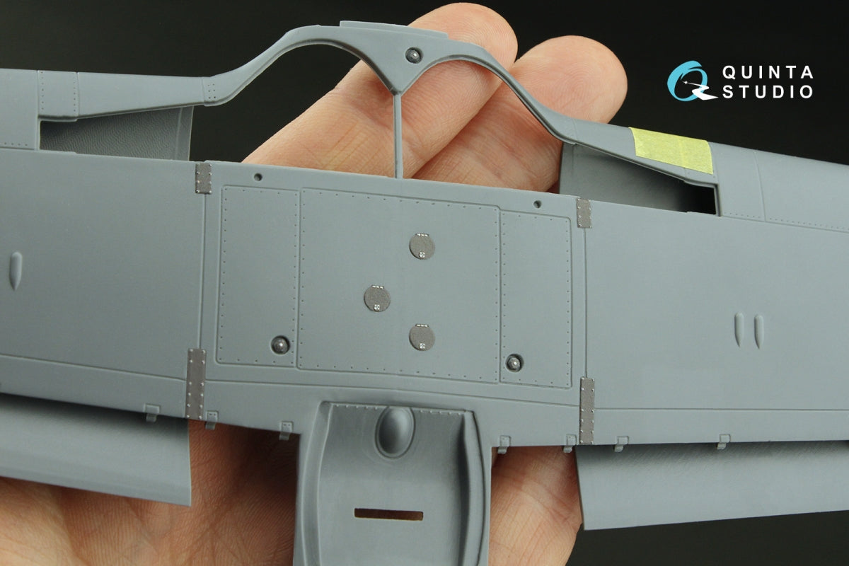 Quinta Studio QP32019 Hatches and Panels for Macchi Mc. 202 Folgore (Italeri) 1/32 – Bild 8