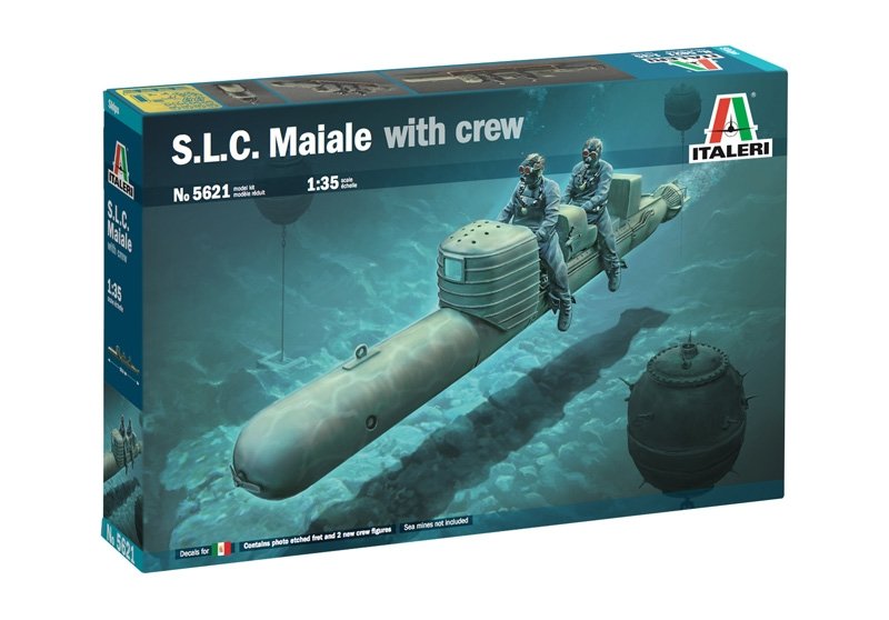 Italeri 5621 SLC MAIALE with crew 1/35