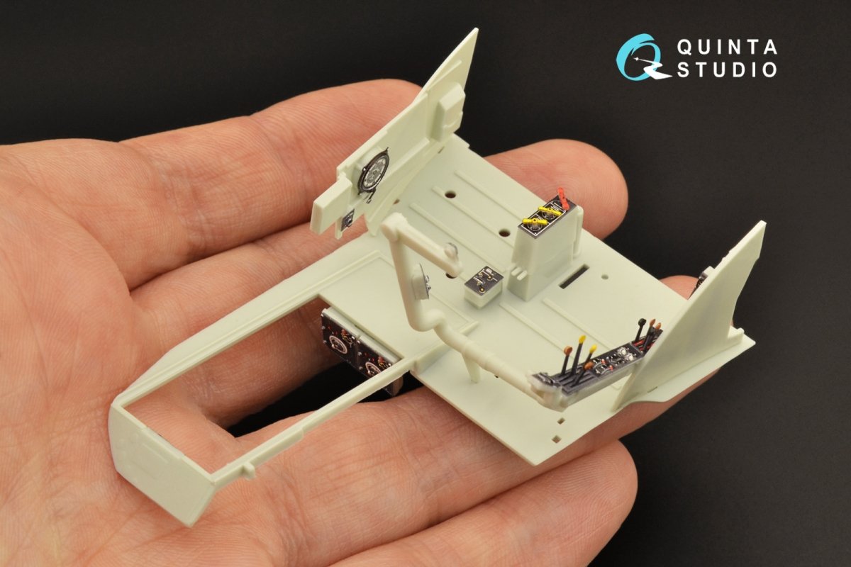 Quinta Studio QD32125 He 111 P/H 3D-Printed &amp;amp; coloured Interior on decal paper (Revell/ProModeler) 1/32 – Bild 3