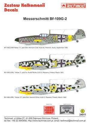 Techmod 24011 - Messerschmitt Bf 109G-2 1/24 – immagine 2