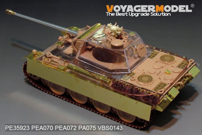Maquette Voyager PE35923 Panther G allemand de la Seconde Guerre mondiale, version de base pour RMF 5016 au 1/35 – image 7