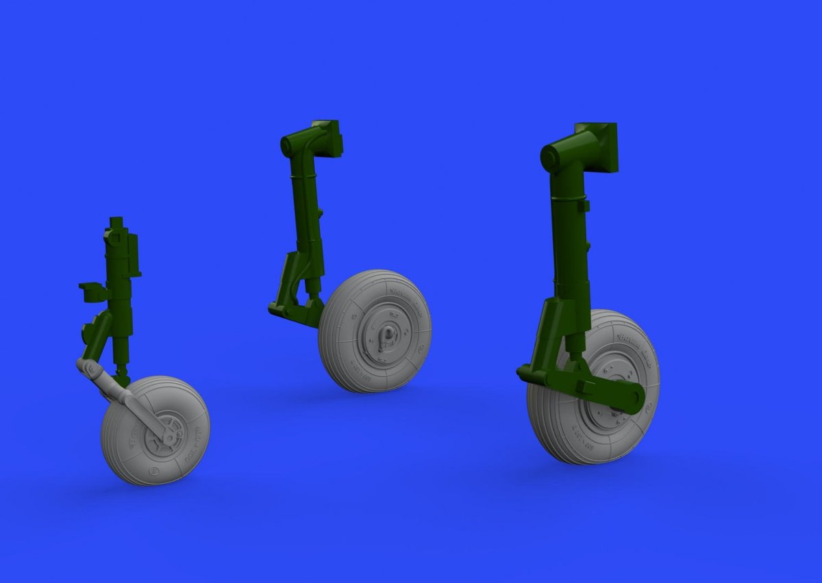 Eduard 648374 L-29 wheels EDUARD, AMK 1/48