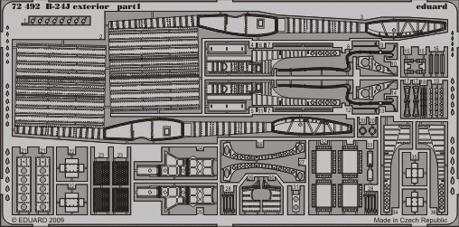Eduard BIG72151 B-24J 1/72 HASEGAWA – imagen 6