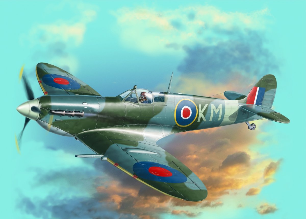 Kovozavody Prostejov KPM0124 Spitfire Mk.Vc Allied Fighters 1/72 – immagine 2