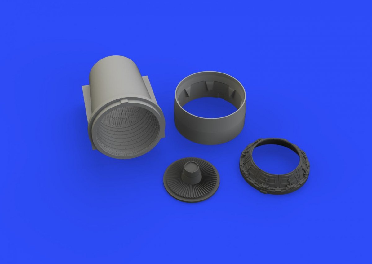 Eduard 648302 Crusader exhaust nozzle EDUARD, HASEGAWA 1/48 – Bild 3