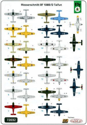 Fly 72032 Messerschmitt Bf 108B/D Taifun 1/72 – imagen 3