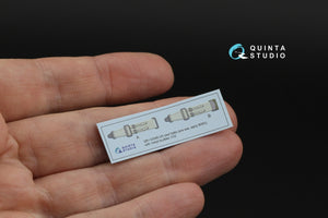 Quinta Studio QR+32048 Pre-war/early WWII US fighter seat belts (with metal buckles) (All kits) 1/32
