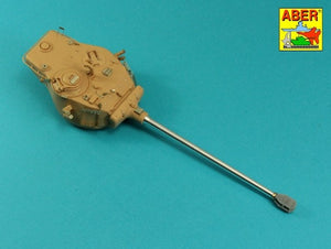 Aber 35L-120 105mm D1504 L/44 barrel with muzzle brake for Israeli Sherman M51 1/35 – Bild 5