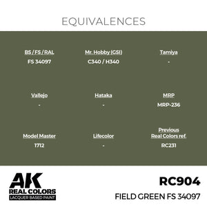 AK Interactive RC904 Field Green FS 34097 17 ml – image 3
