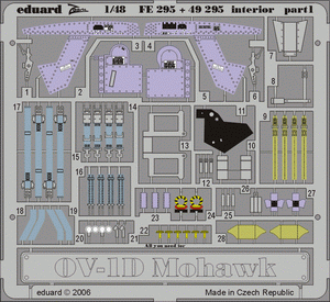 Eduard 49295 OV-1D interior 1/48 RODEN – Bild 3