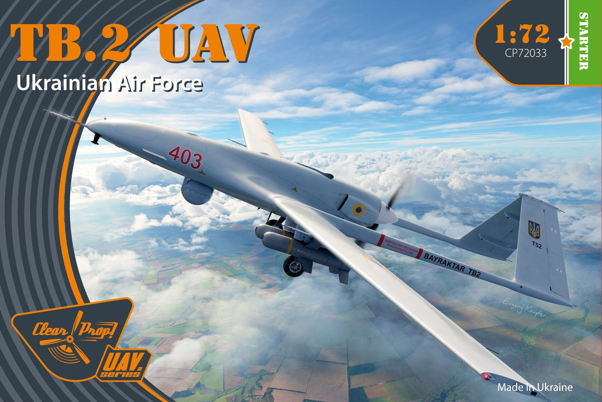 Clear Prop! CP72033 TB.2 UAV Ukrainian Air Force 1/72