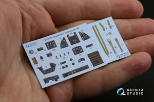 Quinta Studio QD48191 Tempest Mk.V 3D-Printed &amp;amp; coloured Interior on decal paper (Eduard) 1/48 – immagine 11