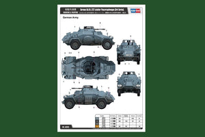 Hobby Boss 83816 German Sd.Kfz.222 Leichter Panzerspahwagen 1/35 – zdjęcie 2