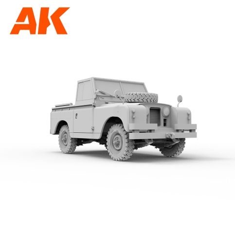 AK Interactive AK35012 LAND ROVER 88 SERIES IIA ROVER 8 1/35 – zdjęcie 10
