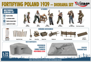 Mirage 721001 Fortifying Poland 1939 - Diorama Set 1/72 – image 2