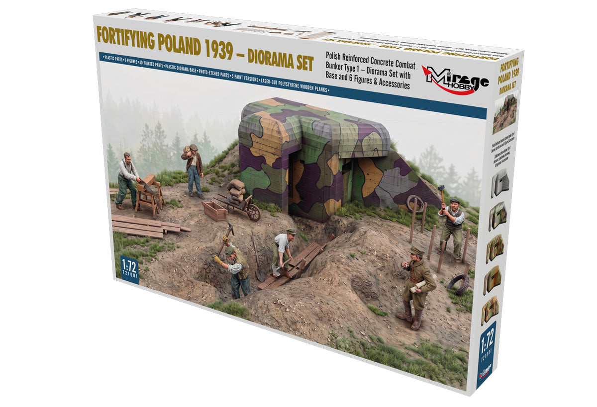 Mirage 721001 Fortifying Poland 1939 - Diorama Set 1/72 – image 6