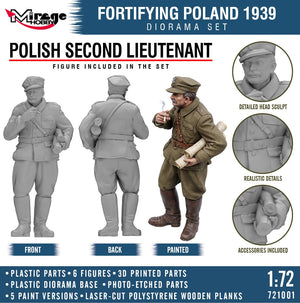 Mirage 721001 Fortifying Poland 1939 - Diorama Set 1/72 – image 7