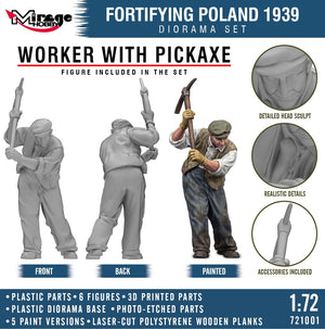 Mirage 721001 Fortifying Poland 1939 - Diorama Set 1/72 – image 8