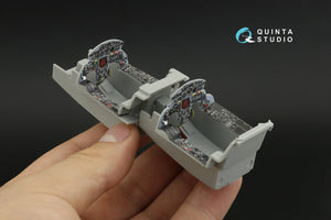 Quinta Studio QD32130 TF-104G 3D-Printed &amp;amp; coloured Interior on decal paper (Italeri) 1/32 – Bild 9