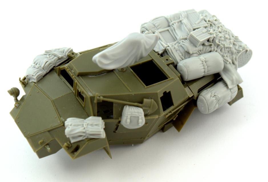 Ensemble de rangement Panzer Art RE35-522 pour Humber « Scout car » au 1/35 – image 2