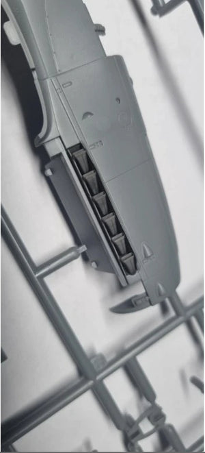 Art Scale Kit A32025 Bf 109K-4 Exhausts Detail Set - 3D Print for Kotare 1/32 – Bild 2
