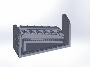 Art Scale Kit A32025 Bf 109K-4 Exhausts Detail Set - 3D Print for Kotare 1/32