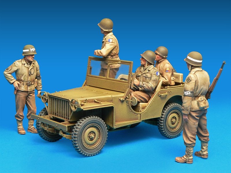 MiniArt 35308 U.S. JEEP CREW &amp;amp; MPs. SPECIAL EDITION 1/35 – zdjęcie 4